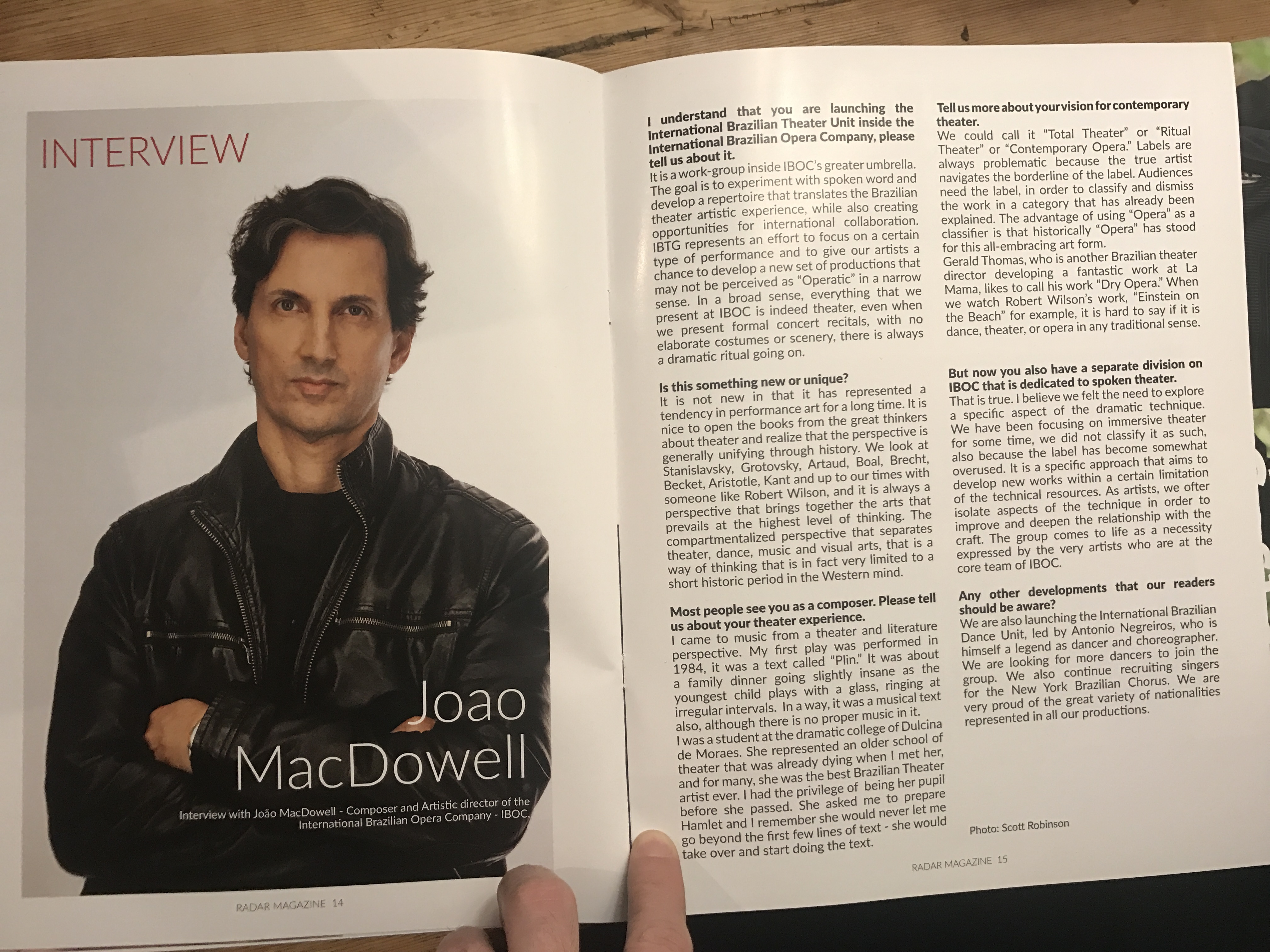 Interview Radar Magazine 2017-02-22